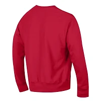 Sweat-shirt Champion rouge Georgia Bulldogs Relentless Reverse Weave pour homme