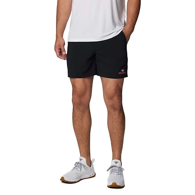 Short extensible Columbia PFG Terminal Roamer™ Omni-Shade™ pour homme, noir, Georgia Bulldogs