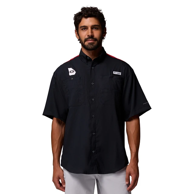 Chemise Columbia Texas Longhorns – Homme – Taille M – Plaid Pêche Omni-Wick