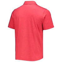 Men's Columbia Red Georgia Bulldogs Tech Trail Omni-Shade Polo