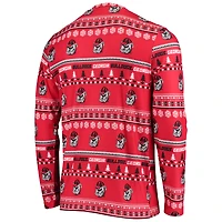 Concepts Sport pour homme Georgia Bulldogs Ugly Sweater Knit Haut à manches longues et ensemble pantalon