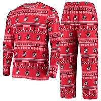 Concepts Sport pour homme Georgia Bulldogs Ugly Sweater Knit Haut à manches longues et ensemble pantalon