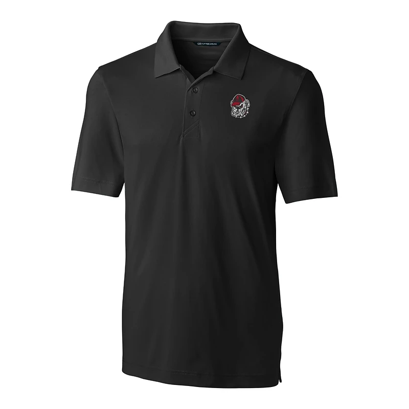 Polo stretch Forge noir pour homme Cutter & Buck Georgia Bulldogs, grandes tailles