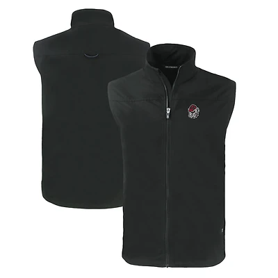 Men's Cutter & Buck Georgia Bulldogs Charter Eco Recycled Full-Zip Vest