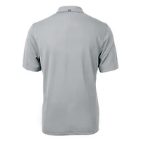 Polo recyclé en piqué écologique pour homme, gris Cutter & Buck, avec logo des anciens Georgia Bulldogs