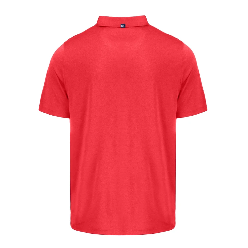 Polo Cutter & Buck rouge Georgia Bulldogs Coastline Epic Comfort Eco Recycled pour homme