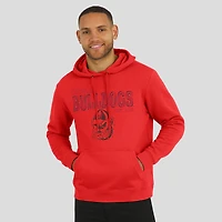 Sweat à capuche délavé rouge des Georgia Bulldogs pour homme de la collection Darius Rucker par Fanatics