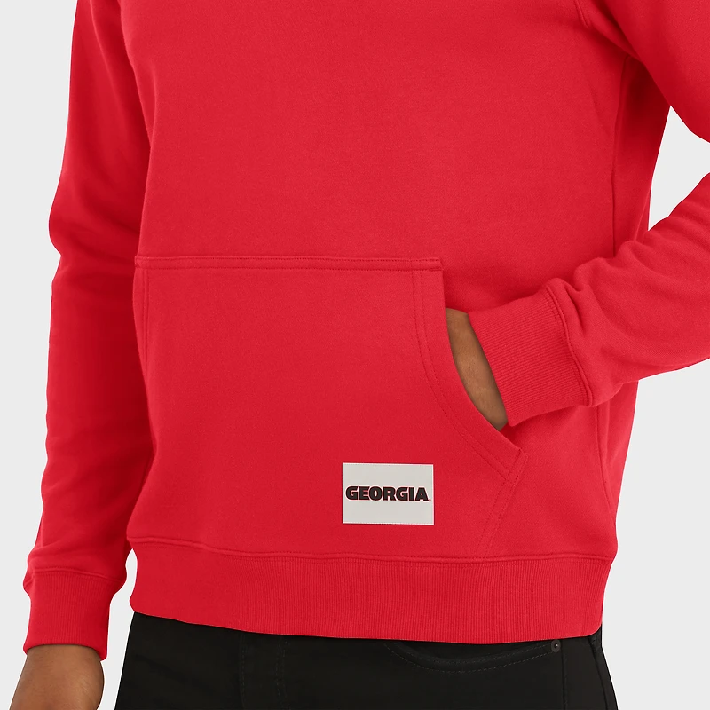 Pull zippé quart de tour pour homme Darius Rucker Collection by Fanatics, rouge, Georgia Bulldogs