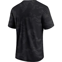 Men's Fanatics  Black Georgia Bulldogs Camo Logo T-Shirt