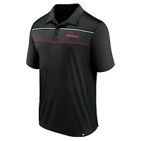 Polo défenseur noir Georgia Bulldogs Fanatics pour hommes