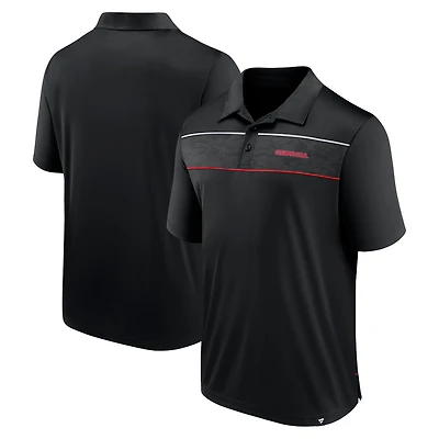 Polo défenseur noir Georgia Bulldogs Fanatics pour hommes