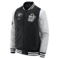 Men's Fanatics  Black Georgia Bulldogs Elements Elite Full-Snap Jacket