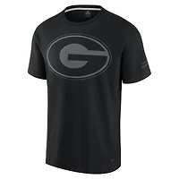 T-shirt emblématique noir Georgia Bulldogs Fanatics pour hommes
