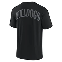 T-shirt emblématique noir Georgia Bulldogs Fanatics pour hommes