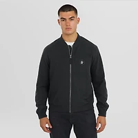 Men's J. Palmer Black Georgia Bulldogs Lightweight Cover-4 Tri-Blend Full-Zip Jacket