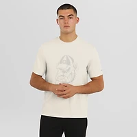 Men's J. Palmer  Cream Georgia Bulldogs Play Action Tri-Blend Performance T-Shirt