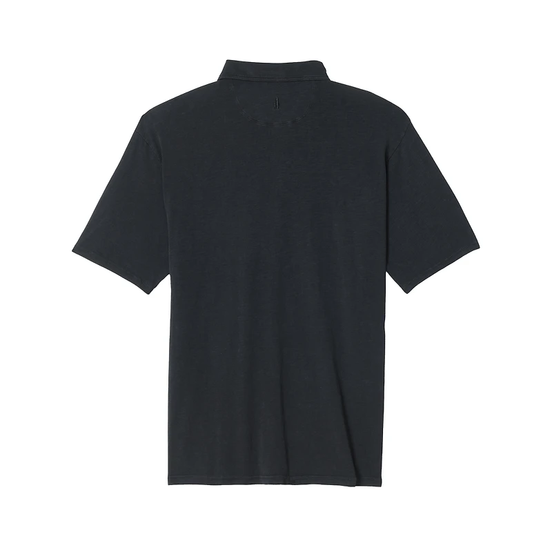 Men's johnnie-O Black Georgia Bulldogs Coastal Wash Polo