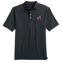 Men's johnnie-O  Black Georgia Bulldogs Coastal Wash Polo