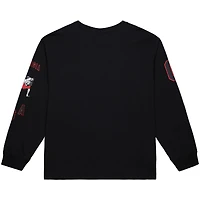 T-shirt à manches longues noir Mitchell & Ness pour homme, motif camp d'entraînement des Georgia Bulldogs