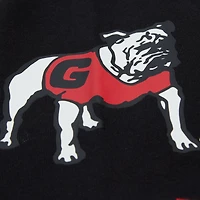 T-shirt à manches longues noir Mitchell & Ness pour homme, motif camp d'entraînement des Georgia Bulldogs