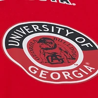T-shirt premium Mitchell & Ness rouge Georgia Bulldogs Double Clutch pour homme