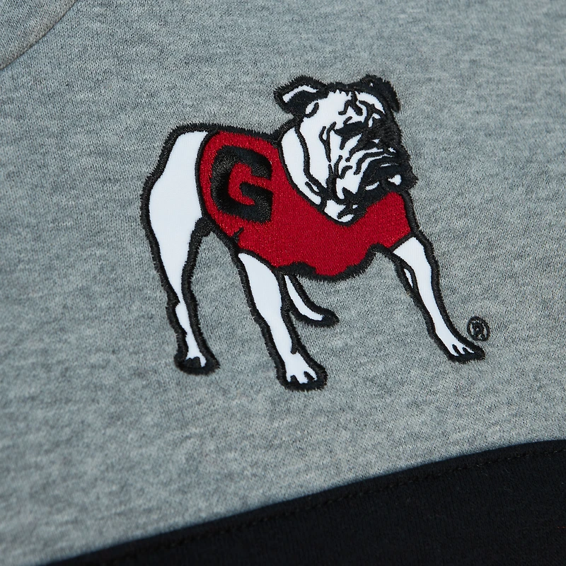 Sweat à capuche rouge Mitchell & Ness pour hommes des Georgia Bulldogs Head Coach