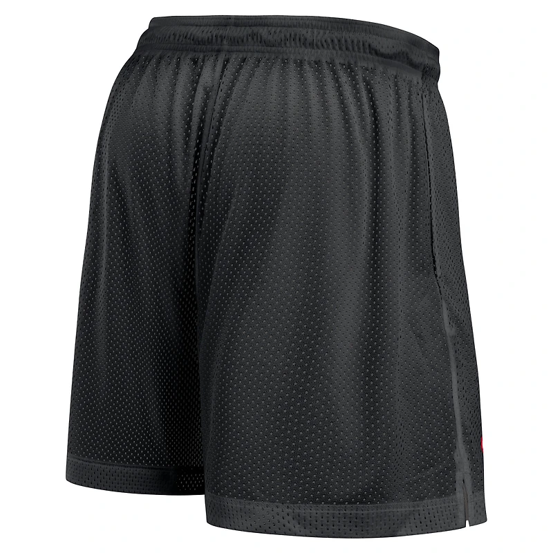 Men's Nike Black/Heather Gray Georgia Bulldogs Player Reversible Shorts