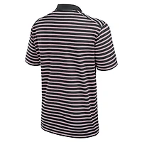 Men's Nike Black/White Georgia Bulldogs Primetime Victory Striped Dri-FIT Polo