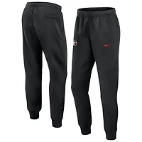 Pantalon de jogging en polaire Nike Georgia Bulldogs Sideline Club pour homme, noir