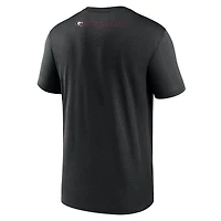 Men's Nike Black Georgia Bulldogs 2025 Courtside Basketball Legend Dri-FIT T-Shirt