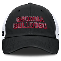 Casquette ajustable Nike noire Georgia Bulldogs 2025 Gameday On-Field Club pour homme