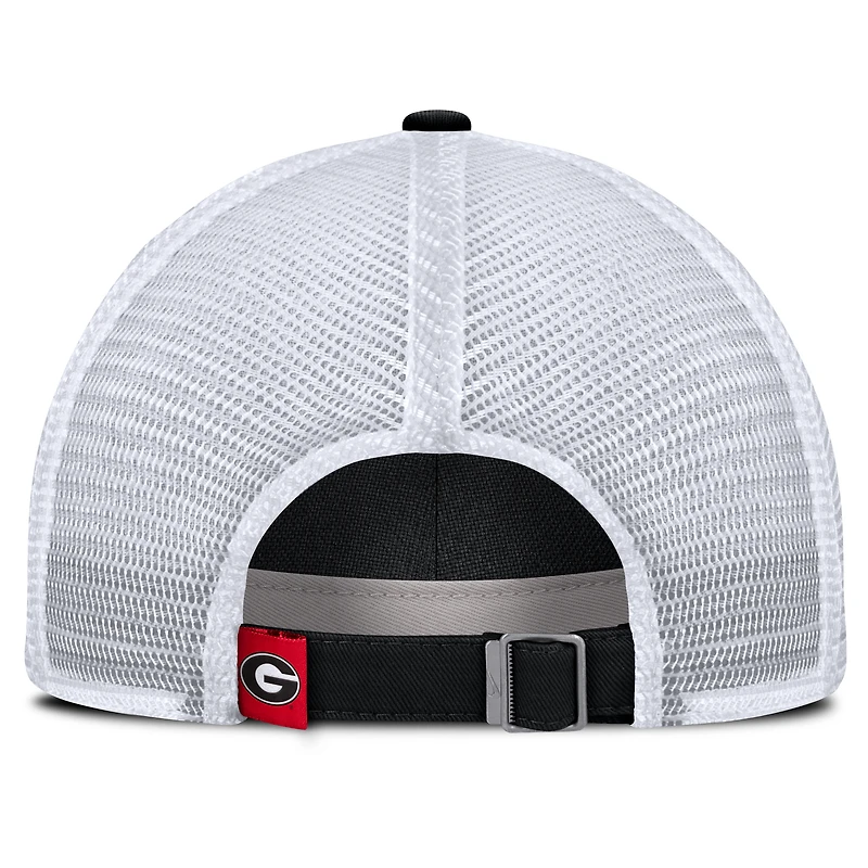 Casquette ajustable Nike noire Georgia Bulldogs 2025 Gameday On-Field Club pour homme