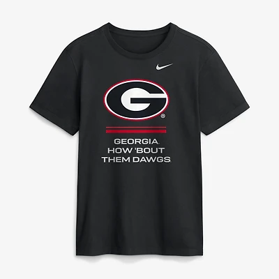 Men's Nike Black Georgia Bulldogs 2026 Sideline Dri-FIT T-Shirt