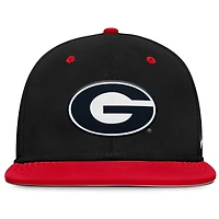 Casquette ajustée Nike Georgia Bulldogs Dugout True Dri-FIT noire pour homme