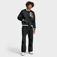 Men's Nike Black Georgia Bulldogs Legacy Full-Snap Bomber Jacket