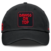 Casquette ajustable Nike noire Georgia Bulldogs Local Club pour homme