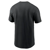T-shirt Nike noir avec logo alternatif des Georgia Bulldogs pour hommes