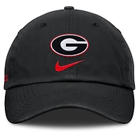Men's Nike Black Georgia Bulldogs Primetime Club Adjustable Hat