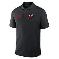 Men's Nike Black Georgia Bulldogs Primetime Victory Legacy Vault Logo Performance Polo