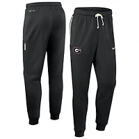 Men's Nike Black Georgia Bulldogs Sideline Standard Issue Dri-FIT Taper Pants