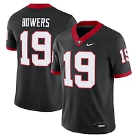 Men's Nike Brock Bowers Black Georgia Bulldogs Alternate Alumni Game Jersey