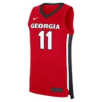 Maillot réplique de basketball Nike Dylan James rouge Georgia Bulldogs pour homme