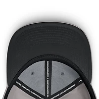 Casquette Nike grise Georgia Bulldogs Rise Prep Performance Flex pour homme