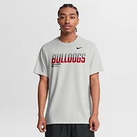 T-shirt Nike rouge Georgia Bulldogs Sideline Legend Dri-FIT pour homme