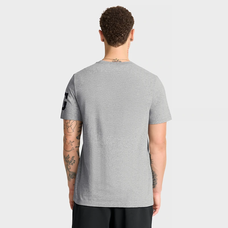 Men's Nike Heather Gray Georgia Bulldogs Legacy Arch T-Shirt