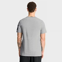 Men's Nike Heather Gray Georgia Bulldogs Legacy Arch T-Shirt