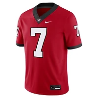 Men's Nike Lawson Luckie Red Georgia Bulldogs Game Football Jersey