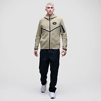 Men's Nike Olive Georgia Bulldogs Tech Fleece Full-Zip Windrunner Hoodie