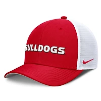 V110793 UGA NCAA FB Nike 2025 Dugout Coaches Dri-Fit Rise Trucker HATMENSTR NC13-090K-NGB-49S #4