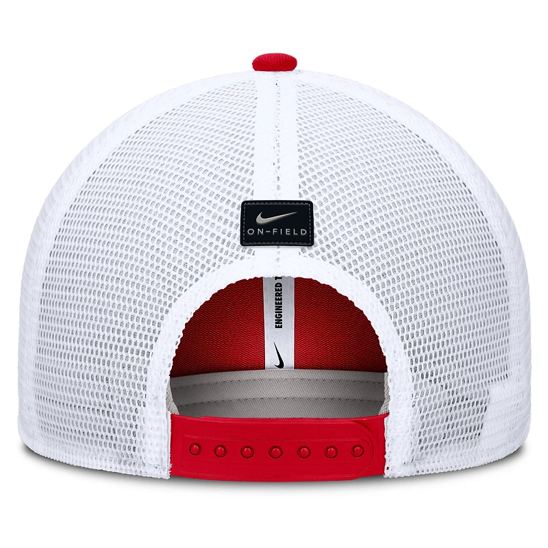 V110793 UGA NCAA FB Nike 2025 Dugout Coaches Dri-Fit Rise Trucker HATMENSTR NC13-090K-NGB-49S #4